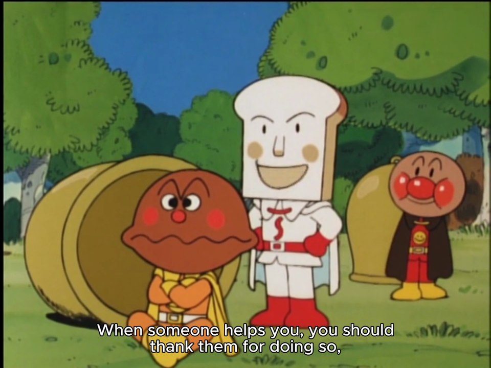 Anpanman and Shokupanman - English subbed