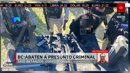 Confrontación armada en Baja California deja un muerto y seis detenidos