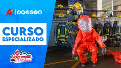 Bomberos Unidos: concluyen curso especializado 🔥 en manejo de sustancias peligrosas  🇳🇮 ✅