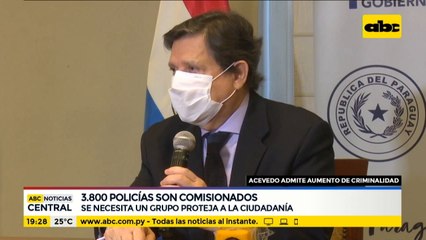 Policías comisionados volverían a la calles