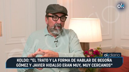 Koldo: "El trato y la forma de hablar de Begoña Gómez y Javier Hidalgo eran muy, muy cercanos"