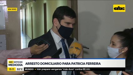 Arresto domiciliario para Patricia Ferreira