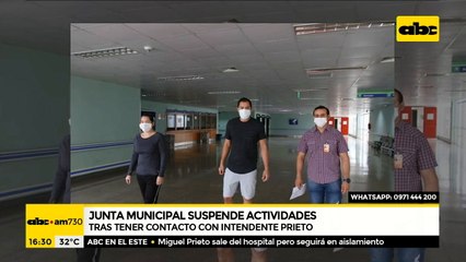 Dan alta médica a Intendente de CDE