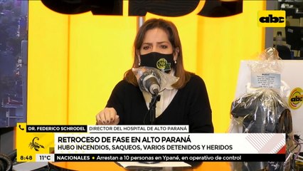 Alto Paraná, con una ocupación del 95% de las camas de terapia intensiva