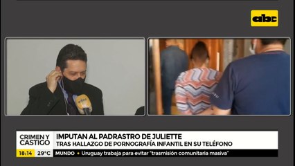 Imágenes aparentemente satánicas en celular de padrastro de Juliette
