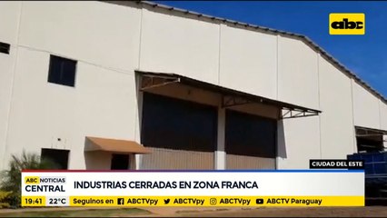 Industrias en zona franca siguen cerradas