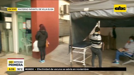 Pacientes aguardan para ser atendidos en Hospital de Villa Elisa