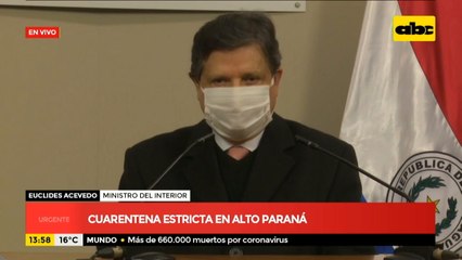 Ministerio Público acompañará el retroceso de fase en Alto Paraná