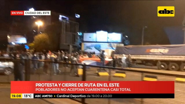 Tensión en CDE: Pobladores se manifiestan contra cuarentena casi total