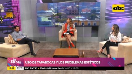 El uso de tapabocas y los problemas estéticos