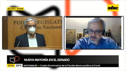 Nueva mayoría en Cámara de Senadores es de la oposición