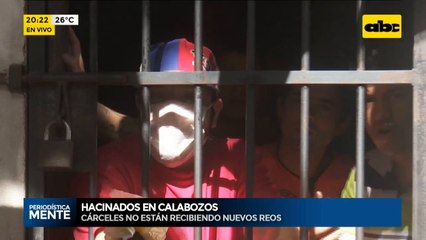 Calabozos de comisaría, abarrotados de presos