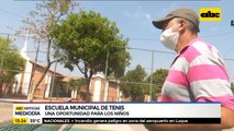 Escuela municipal de Tenis, una oportunidad para los niños