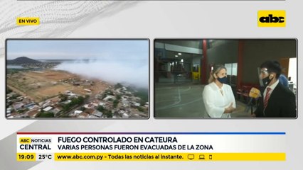 Familias afectadas por incendio en Cateura se encuentran en albergues
