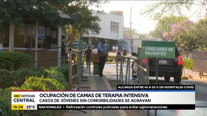 Crece ocupación de camas de terapia intensiva