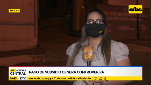 Pago subsidio genera controversias en Alto Paraná