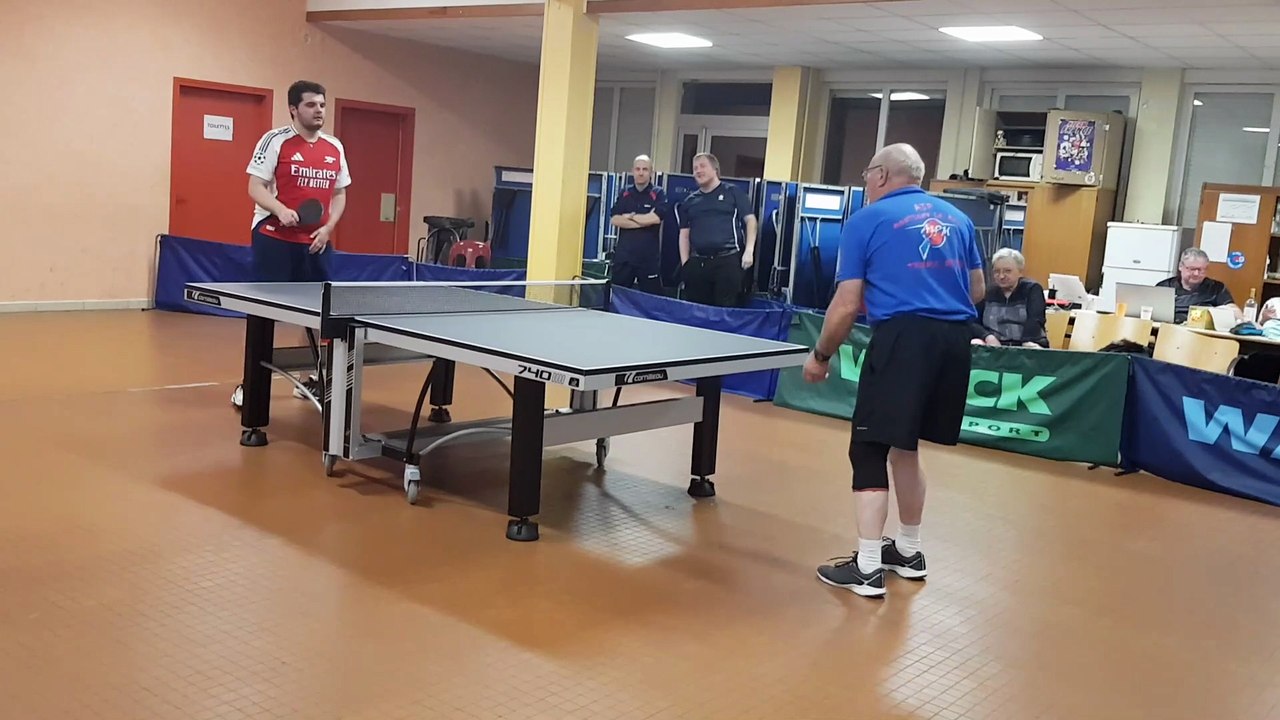 Championnats de Tennis de Table à Montigny le 07/11/25 - Phase 1 - Nogent 2 vs Montigny AJP