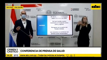 Vacunas contra Covid en Paraguay, en el primer semestre del 2021