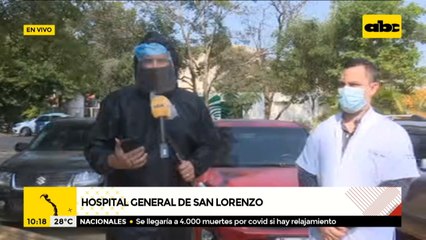 Hospital de Calle´i: consultas por cuadros respiratorios, a un nivel regular