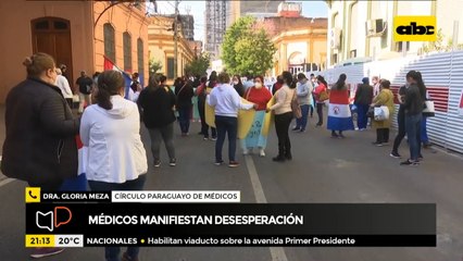 Médicos desesperados ante situación sanitaria