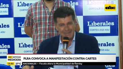 PLRA convoca manifestación contra Cartes