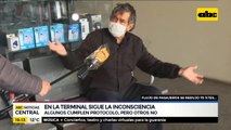 En la Terminal algunos cumplen protocolo sanitario, otros no
