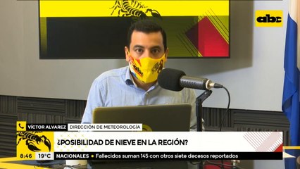 Lluvias intensas y frecuentes, recién para septiembre