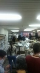 Poder Judicial: cayó una pila de expedientes y un funcionario quedó herido