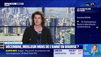 La bourse cash : "De Thanksgiving à Santa, le rallye boursier est bel et bien là" - 01/12