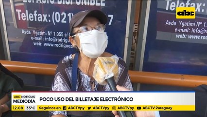 ¿Qué opina la gente del uso del billetaje electrónico?