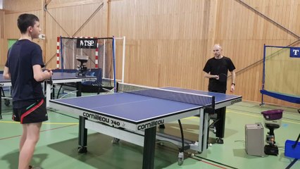 Entraînement de Tennis de Table à Nogent le 14/11/25 - Les pongistes de l'ASNTT