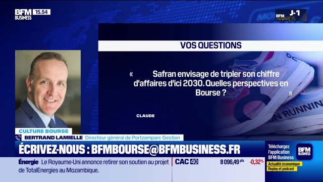 Culture Bourse : « Safran envisage de tripler son chiffre d'affaires d'ici 2030. Quelles perspectives en Bourse ? », par Julie Cohen-Heurton - 01/12