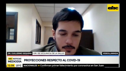 Estamos a semanas de lo que será el pico, afirma el Dr. Sequera