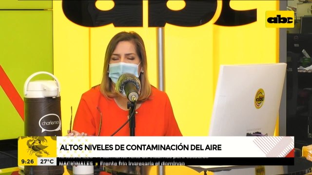Altos niveles de contaminación del aire en Asunción