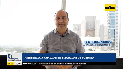 Enfoque Económico: Asistencia a familias en situación de pobreza