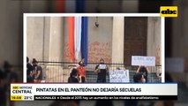 No quedaría rastros de grafiti en el Panteón de los Héroes