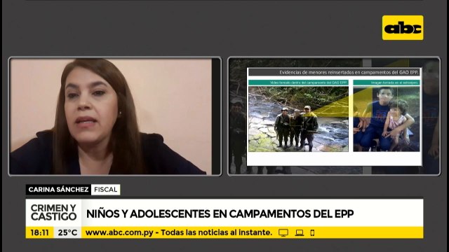 Fiscalía impulsa investigación sobre situación de menores en el EPP