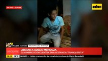 Adelio Mendoza ya se encuentra en estancia Tranquerita