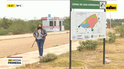 Instalan caseta para evitar que se arroje basura a la Bahía