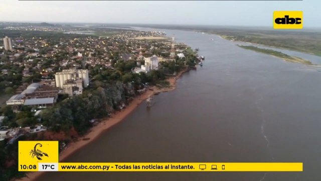 Crítico nivel de los ríos Paraguay y Paraná