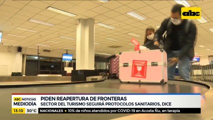 Sector del turismo solicita reapertura de fronteras