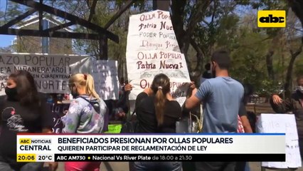 Exigen reglamentación de ollas populares