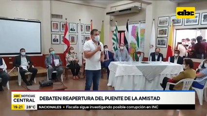 Piden reapertura del Puente de la Amistad