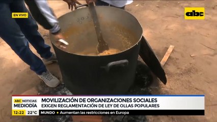 Exigen reglamentación de Ley de Ollas Populares