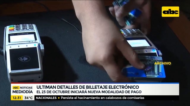 Ultiman Detalles Del Billetaje Electrónico