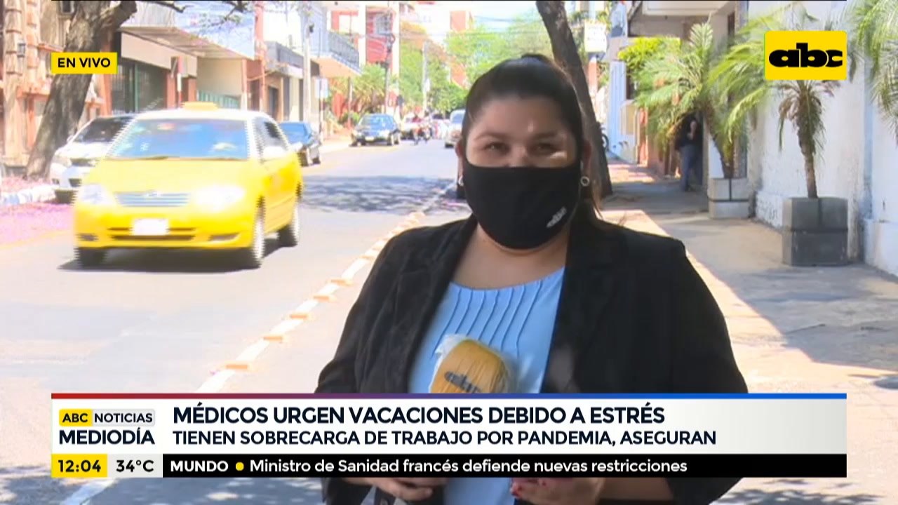 Médicos urgen vacaciones debido al estrés