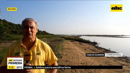 Preocupa bajante del Río Paraguay en el Chaco