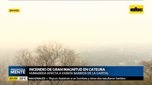 Incendio de gran magnitud en vertedero Cateura