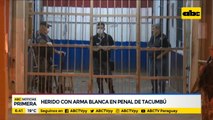Herido con arma blanca en Penal de Tacumbú