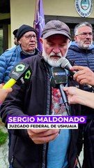 A cien meses de la desaparición forzada de Santiago Maldonado, Sergio Maldonado se presentó en el juzgado de Ushuaia